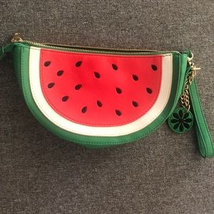 Forever 21 Watermelon Clutch Bag, Used